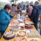 Flurgottesdienst 2025 Kuchenbuffet