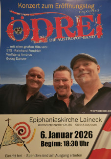 Konzert zur Eröffnung der neuen Epiphaniaskirche