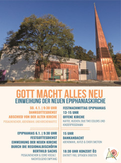 Einweihung der neuen Epiphaniaskirche