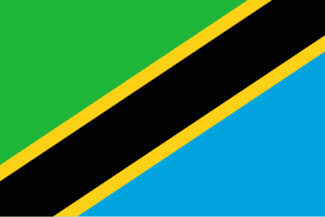 Flagge Tansania