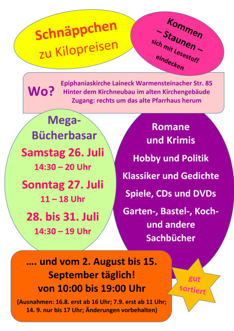 Bücherbasar 2025